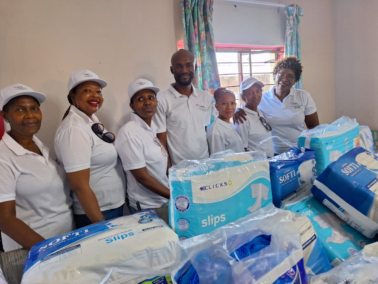 iCare Foundation donates adult diapers
