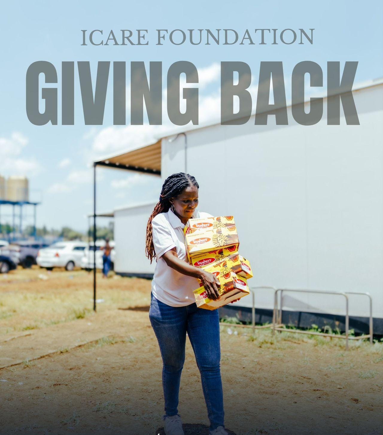 Donation of school shoes to Donkerhoek Primary School